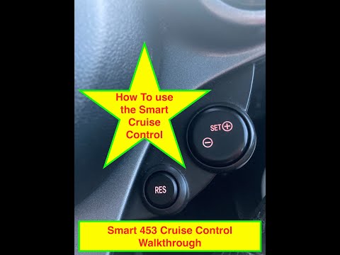 Comment activer le régulateur de vitesse de la Smart Fortwo