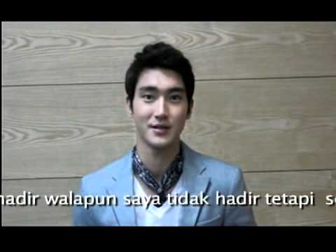 Siwons Official Apology to Indonesian Fans