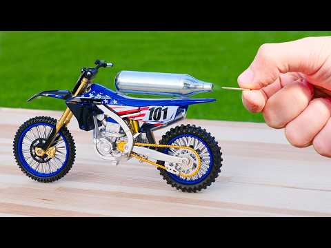 Dirt Bike Powered by CO2 Cartridge