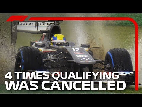 Four Times Qualifying Was Cancelled