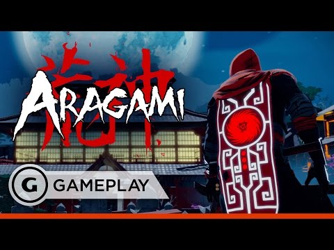 Aragami Gameplay - 20 Mins of Tenchu, Mark of the Ninja-inspired Stealth Game - UCbu2SsF-Or3Rsn3NxqODImw