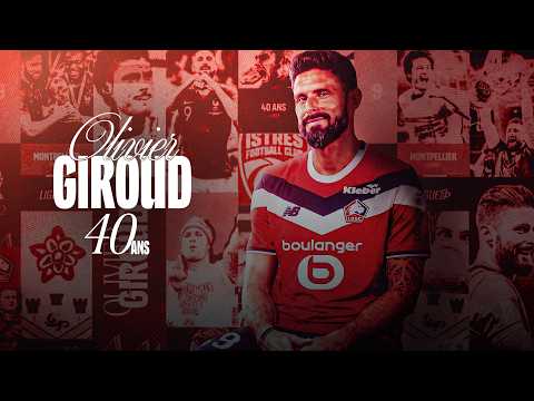 OLIVIER GIROUD : <strong>40</strong> QUESTIONS POUR SES <strong>40</strong> ANS