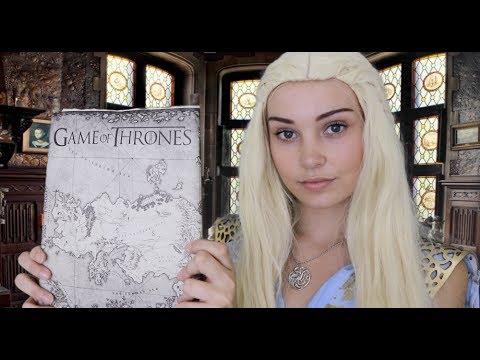 ASMR Game of Thrones Roleplay: Daenerys Targaryen Heals You and Discusses War - UCikebqFWoT3QC9axUbXCPYw