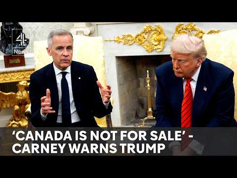 Mark Carney tells Donald Trump Canada is ‘not for sale’
