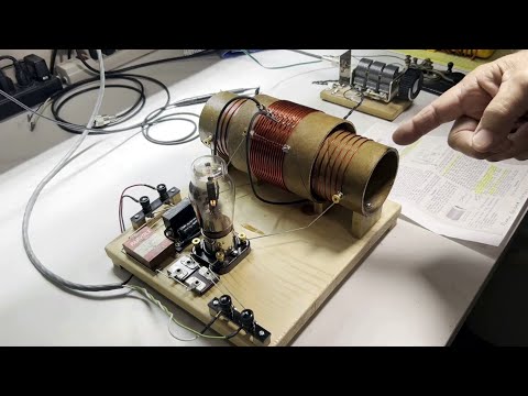 W8PU's New Build of a 1924 CW Transmitter - AWA Communication Technologies Museum