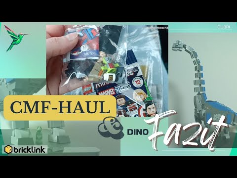 👾 Mini-HAUL CMF-Figuren & Fazit zum DINO-Moc 🦕