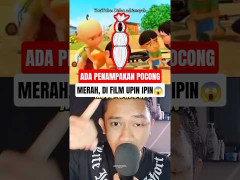 POCONG DI UPIN IPIN 😱 | The Appearance of the Red Pocong in Upin & Ipin #upinipin #animasi #shorts