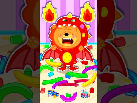 Левенятко - В костюмі дракона - Мультик для дітей
