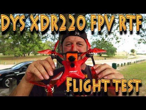 DYS FPV XDR220 RTF Racing Drone Flight Review - UC18kdQSMwpr81ZYR-QRNiDg