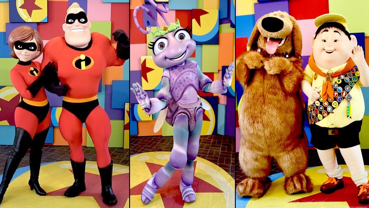 Pixar Pals Character Montage at Pixar Fest, 11 Characters! - Buzz ...