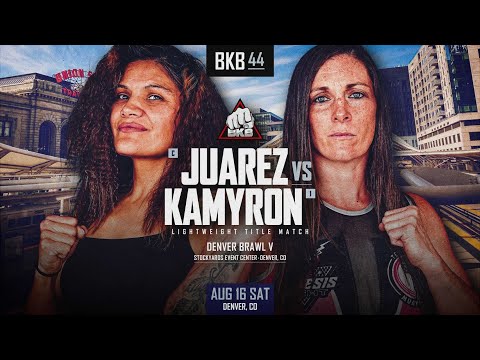 Paty Juarez v Khortni Kamyron Lightweight Championship | BKB x talkSPORT Boxing | Denver Brawl V
