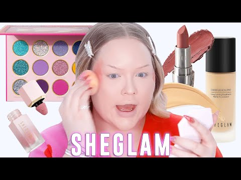 Trying A Full Face of SHEGLAM Makeup! | NikkieTutorials