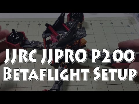 JJRC JJPRO P200 Betaflight Setup - UCnJyFn_66GMfAbz1AW9MqbQ