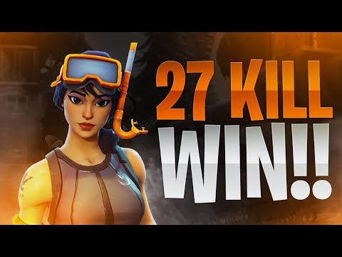 INTENSE 27 KILL WIN! (Solo VS Squads) - Fortnite Battle Royale - UC0jYsRTJinyj5mQSY96WByw