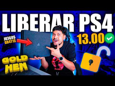 🚨CORRE!! Libera tu PS4 Ultimo HACK PS4 + GOLD HEN Ultima Version✅