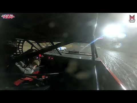 #23R Jeff Reid - Pure Stock - 3-22-2025 Lucas Oil Speedway - In Car Camera - dirt track racing video image