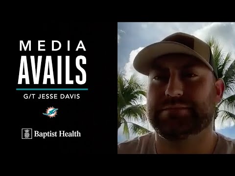 Jesse Davis meets with the media | Miami Dolphins video clip