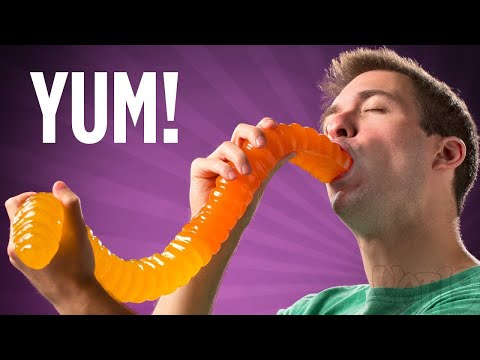 The Worlds Largest Gummy Worm
