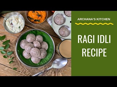 Ragi Idli Recipe - South Indian Breakfast Recipes By Archana's Kitchen