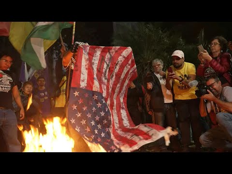 Brazil protesters burn Trump effigies as tariffs spark anger | AFP