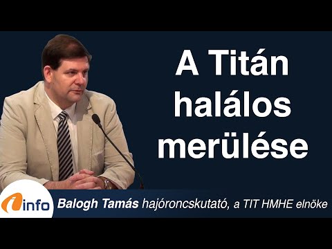 A Titán halálos merülése. Balogh Tamás, InfoRádió, Aréna