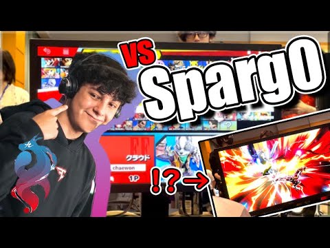 世界最強クラウドSparg0にウルフでガチ3先挑んできました【スマブラSP】