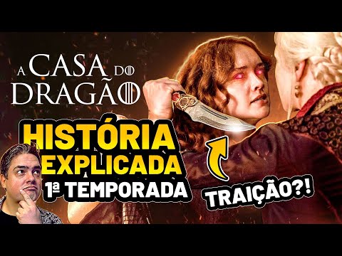 A CASA DO DRAGÃO: RESUMO COMPLETO DA PRIMEIRA TEMPORADA!