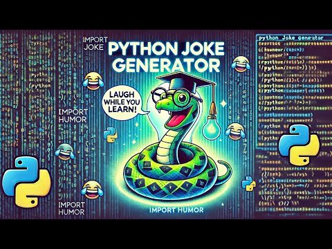 Python Joke Generator | Fun & Easy Project! | Python Mini Project