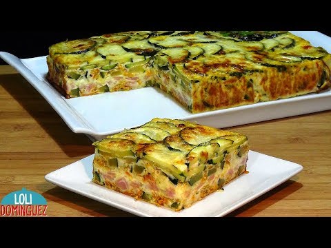 PASTEL DE CALABACÍN Y OTROS INGREDIENTES QUE LO HACEN IRRESISTIBLE. Tutorial. Loli Domínguez - UC5ONfXPjWgqElh0NZaRJ1tg