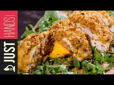 Oven Baked Chicken Cordon Bleu | Akis Kitchen - UCcbNHNmULeU1OoNylpPIRQQ