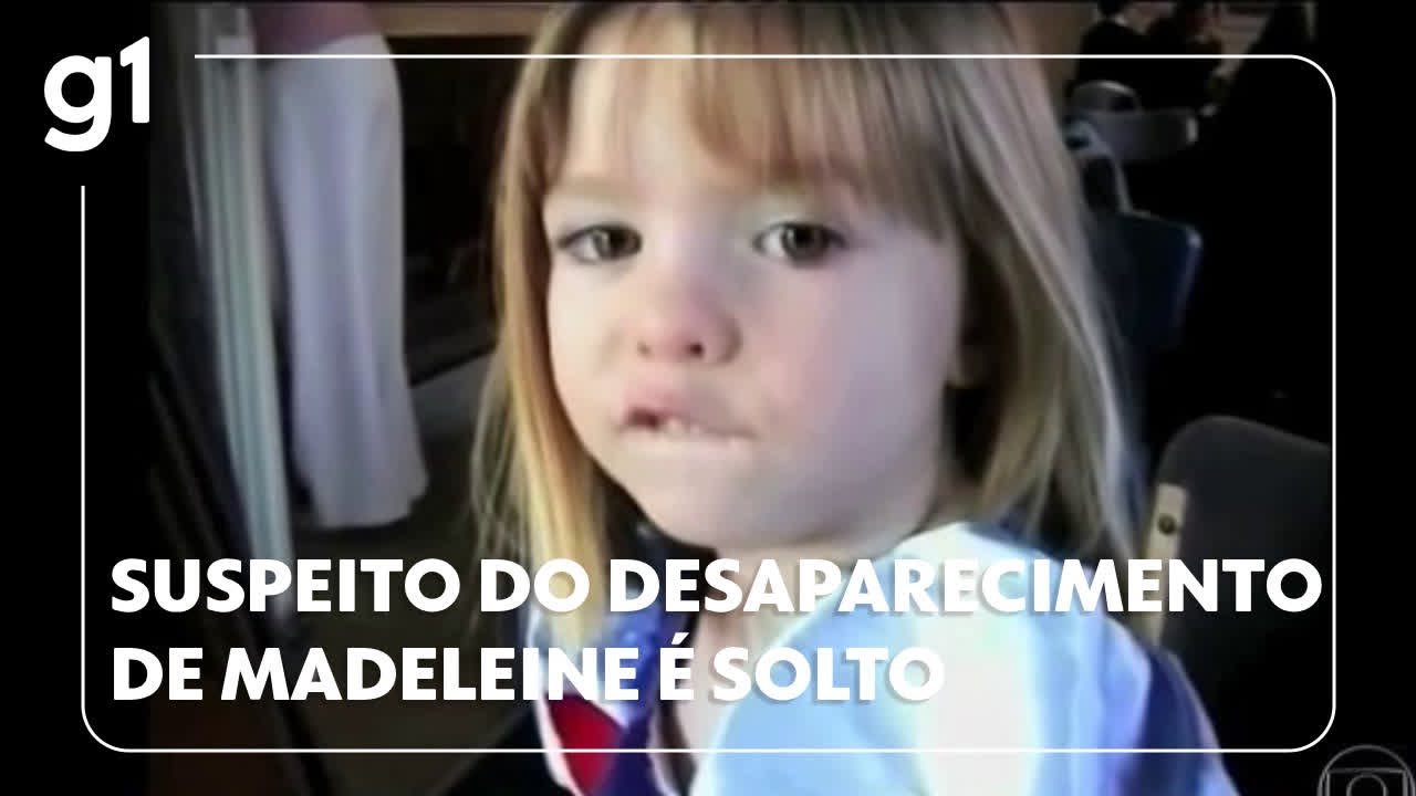 Suspeito de envolvimento no desaparecimento de Madeleine McCann é solto na Alemanha
