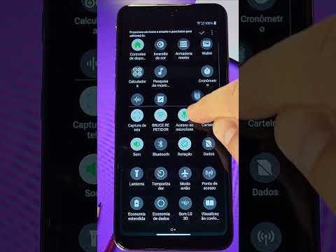 Como Ligar ou Desligar a LANTERNA no LG #shorts #lg #android #tutorial #lanterna