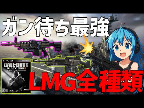 【BO2武器】芋ガン待ち最強LMG全部紹介!!