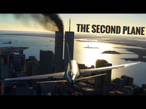 9-11 Chase Camera Reconstruction | The Second Flight | Microsoft Flight Simulator | 4K UHD