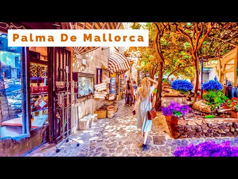 Palma de Mallorca, Spain 🇪🇸 - SUMMER 2023 4K-HDR Walking Tour (▶125min)