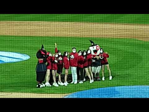 201030 플레이오프 진출 확정 셀카 타임