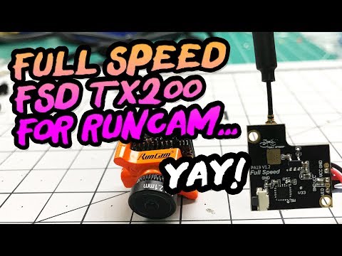 200mw Brushless Micro Vtx - FULL SPEED FSD-TX200 Review - UCwojJxGQ0SNeVV09mKlnonA