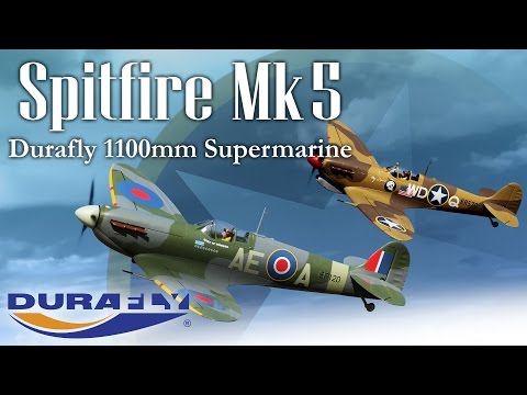 Durafly Mk5 Spitfire 1100mm - HobbyKing Product Video - UCkNMDHVq-_6aJEh2uRBbRmw