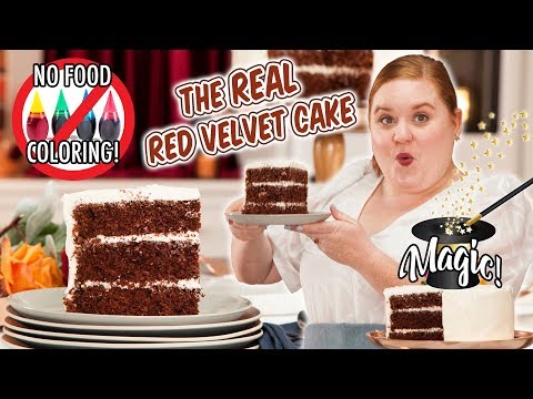 How to Make The Real Red Velvet Cake with NO Food Coloring | Smart Cookie  | Allrecipes.com - UC4tAgeVdaNB5vD_mBoxg50w