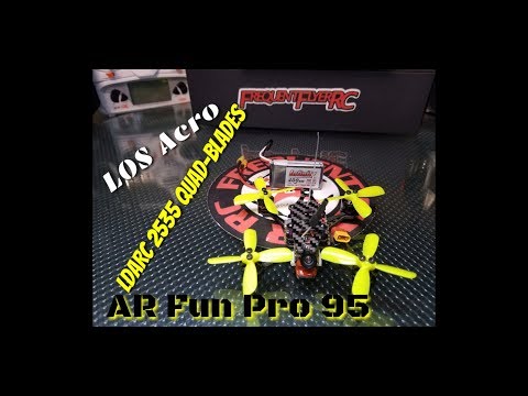 AR Fun Pro 95 LOS acro with new Kingkong 2035 quad-blades - UCNUx9bQyEI0k6CQpo4TaNAw