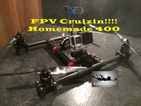 FPV Cruizin! - Homemade 400 Quadcopter - UCzSCiec0E6vtKIE1i8Uxh6Q