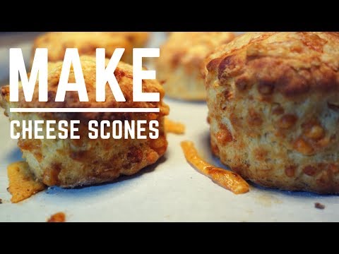 How to Make Light and Delicious Cheese Scones (Savory Scones)