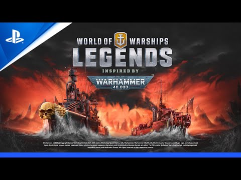 World of Warships: Legends x Warhammer 40000: Orks and Black Templars | PS5, PS4