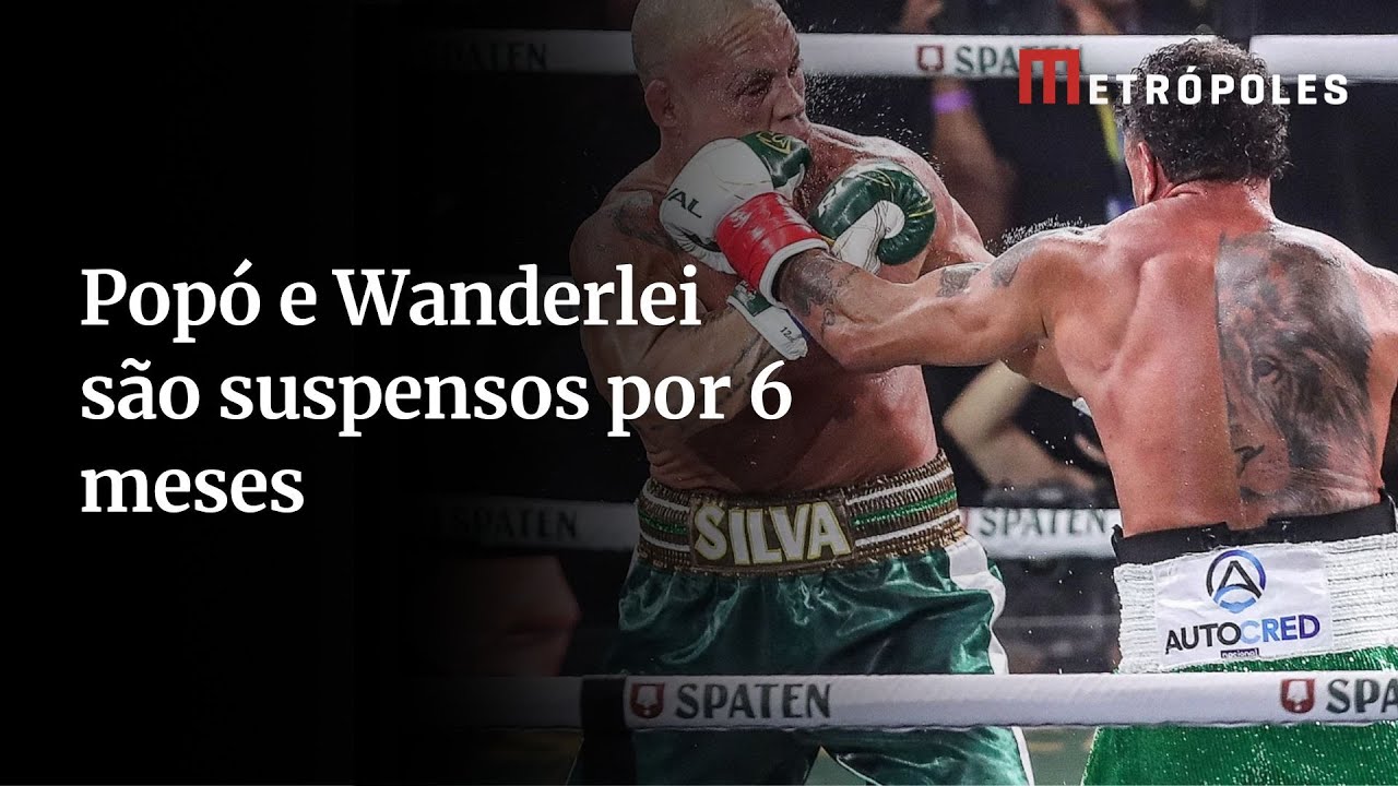 Wanderlei Silva e Popó são suspensos por 180 dias após pancadaria