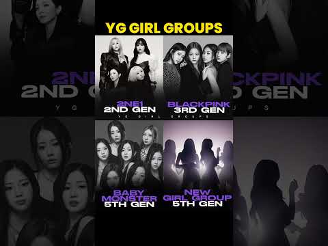 yg girl groups 🔥 #ygngg #kpop #ygnextmonster #blackpink #babymonster #2ne1 #yg #evelli #chanya