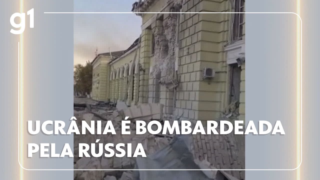 Rússia realiza novos bombardeios à Ucrânia