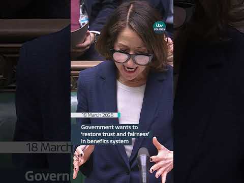 Government wants to 'restore trust and fairness' in the benefits system | ITV News