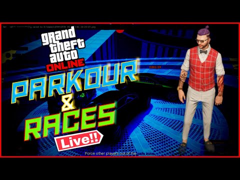 GTA 5 EPIC PARKOUR AND RACES | RP LATER | #gta5 #gta5parkour #gta5live @TAMASHAA @FUKKA