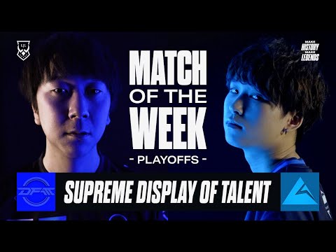 LJL MATCH OF THE WEEK - SUPREME DISPLAY OF TALENT | Summer Split 2023 Playoffs Round 1 Match 1