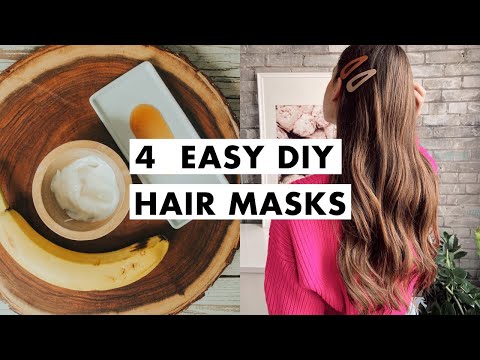 Easy DIY Hair Masks | Luxy Hair